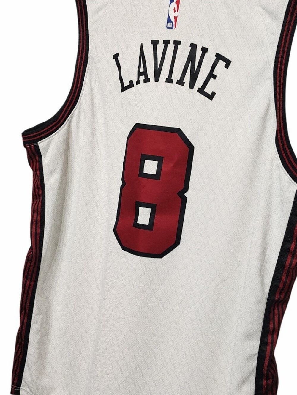 Nike Zach Lavine Chicago Bulls white 2022/23 City Edition Swingman Jersey XXL
